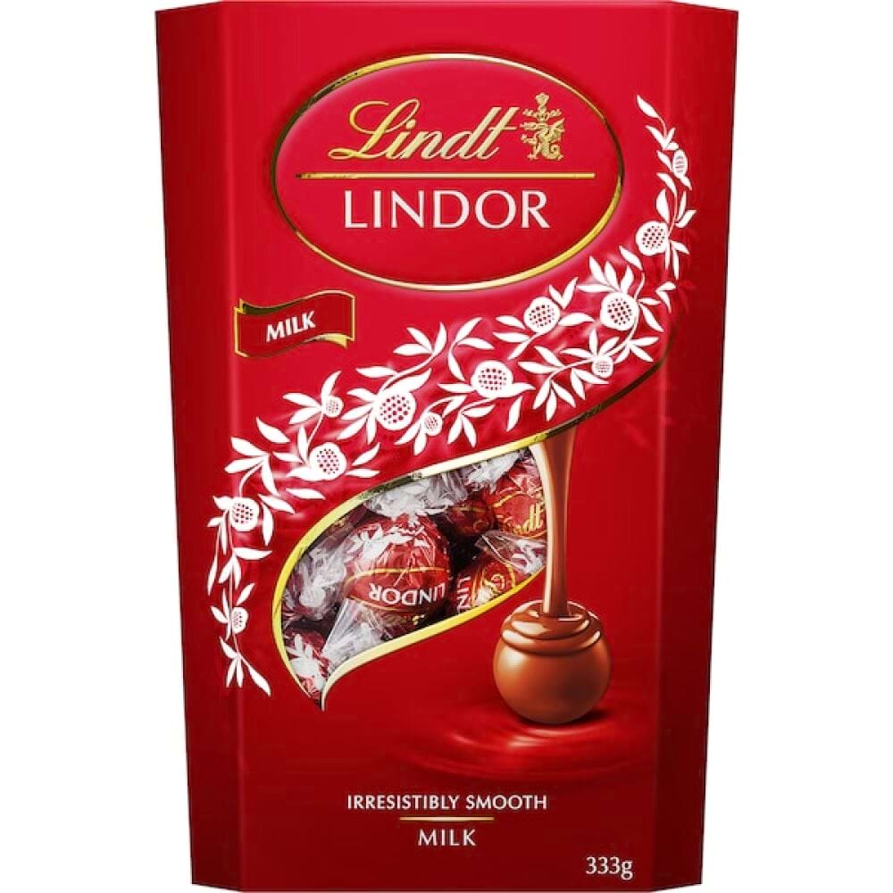 Lindt Lindor Milk Chocolate Box 333Gram
