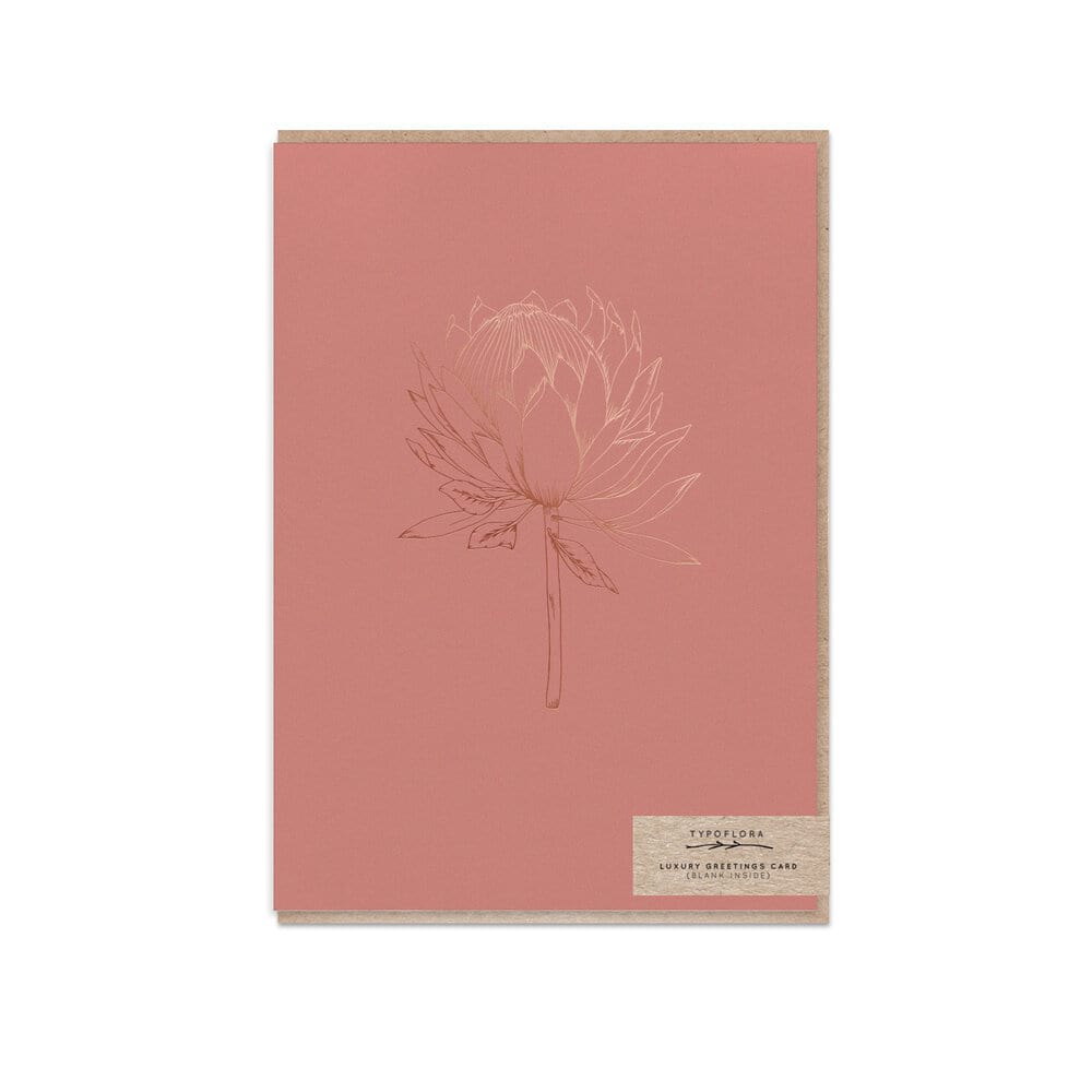 King Protea Card