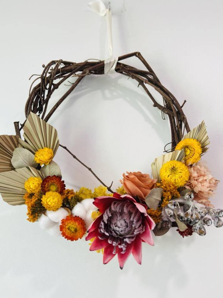 King Protea Wreath