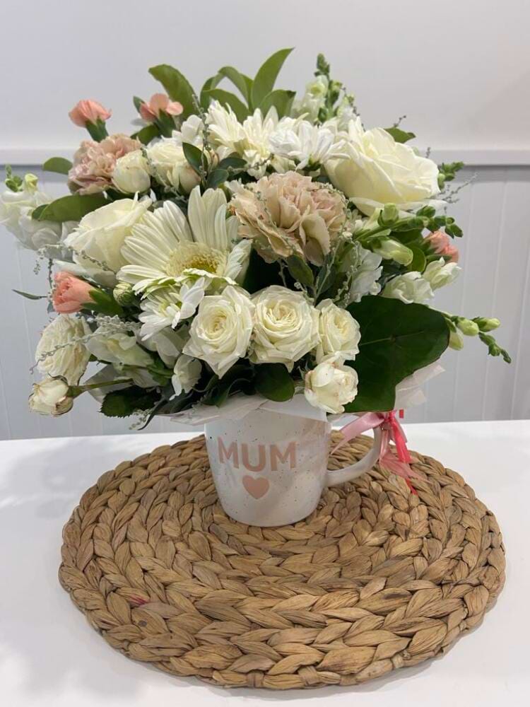 Mum Mug - Pink/Peach Tones