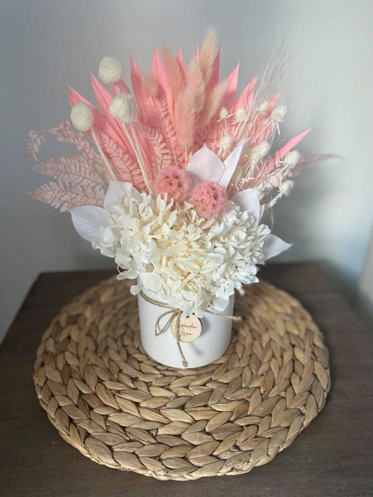 Pink and White Mini