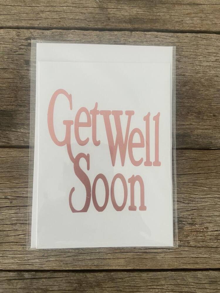 Get Well Soon Greeting Card 