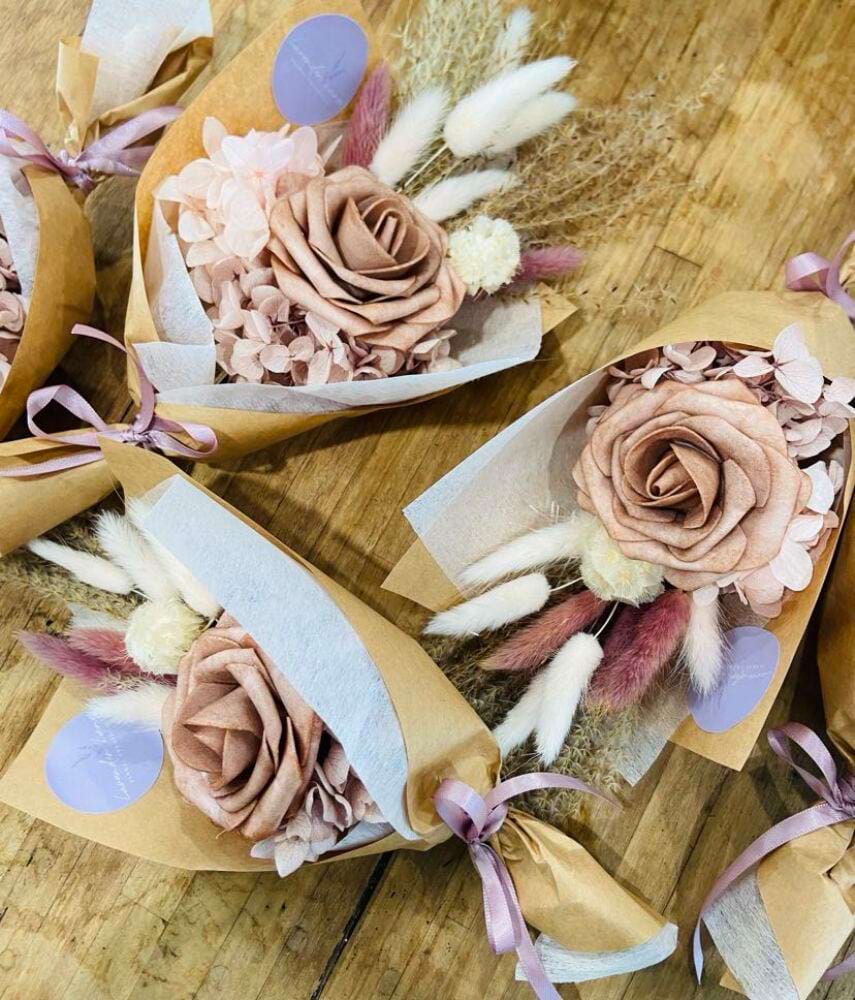 Mini Posy - Natural 
