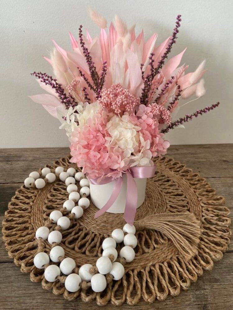 Pink and White Mini 