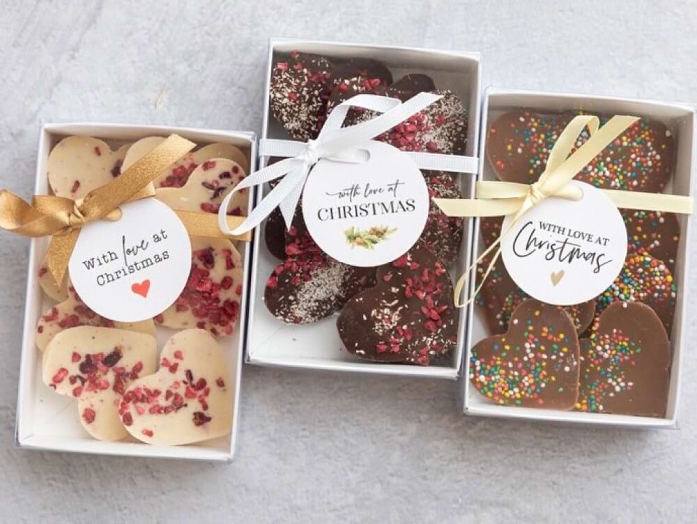 Milk Chocolate Freckle Hearts 