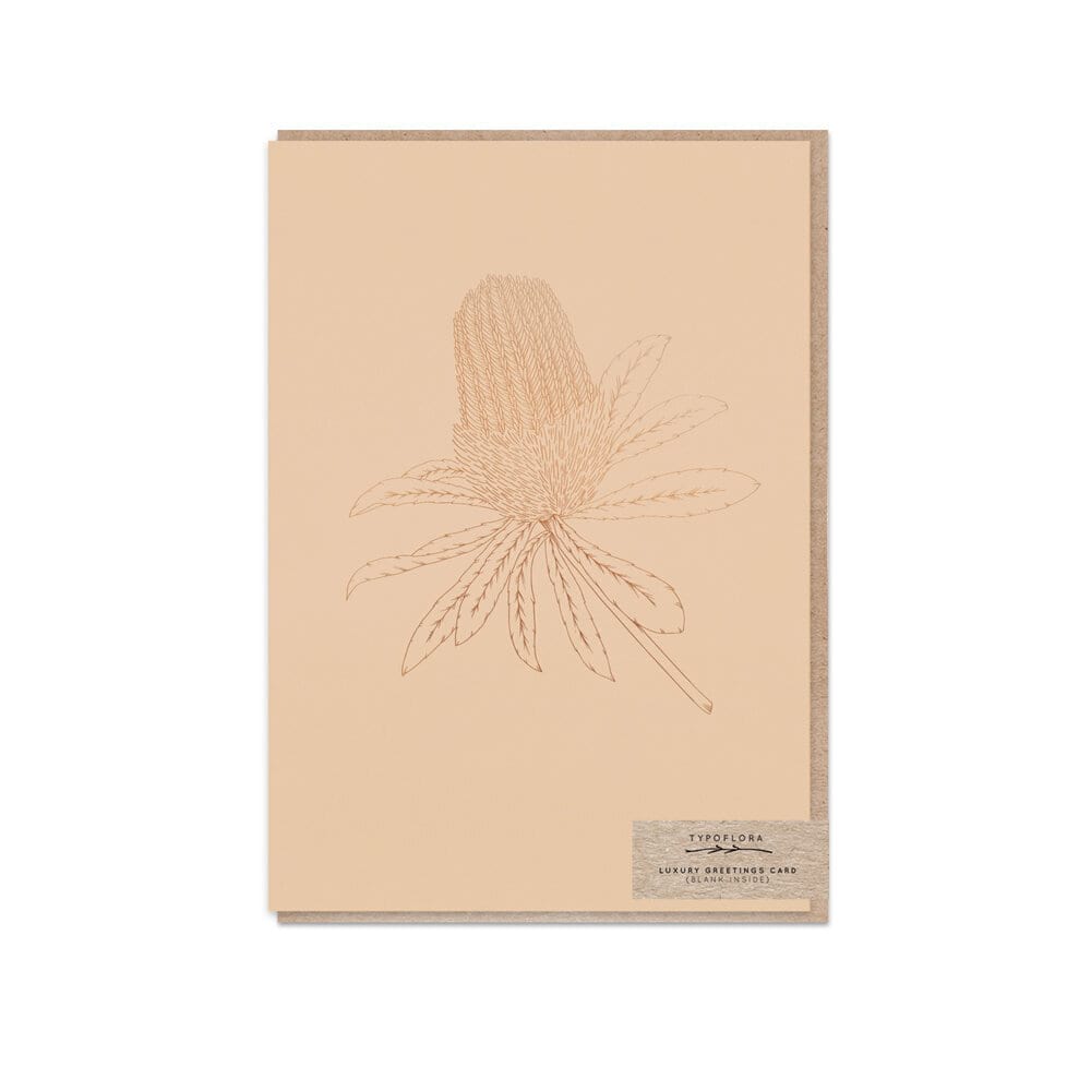 Banksia Greeting  Card