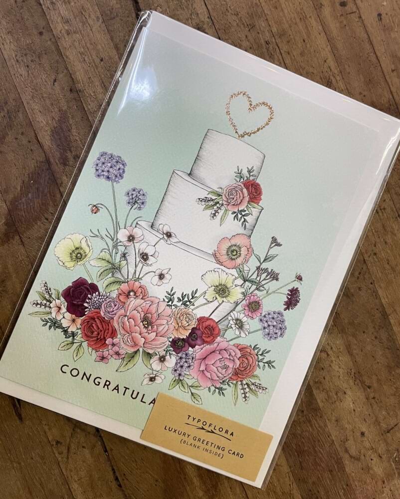 Congratulations - Wedding Cake