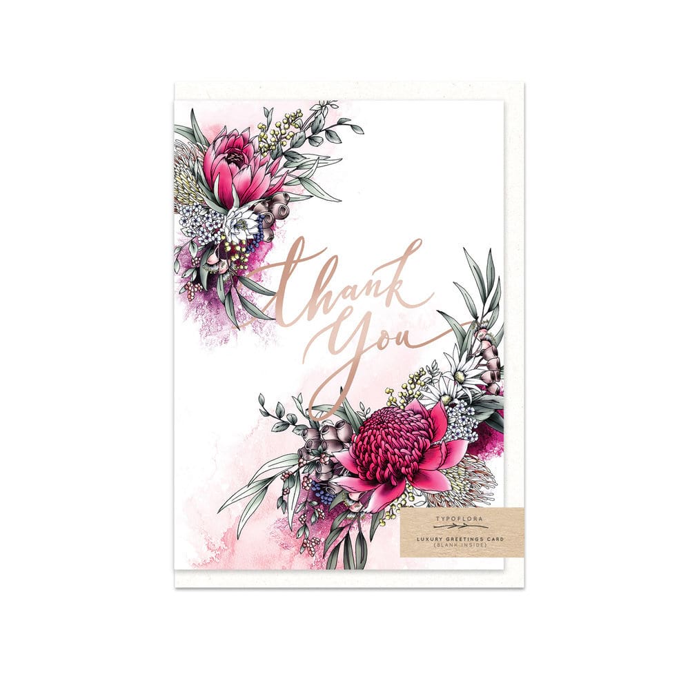 Thank You Greeting Card 