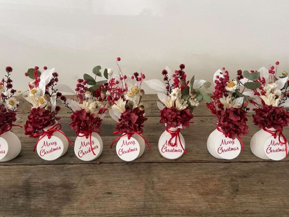 Merry Christmas Mini Vase