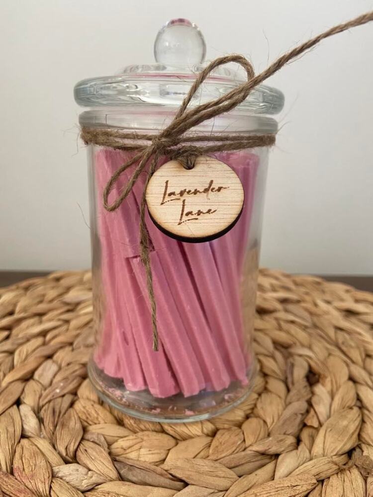 Lolly Jar - Musk Sticks