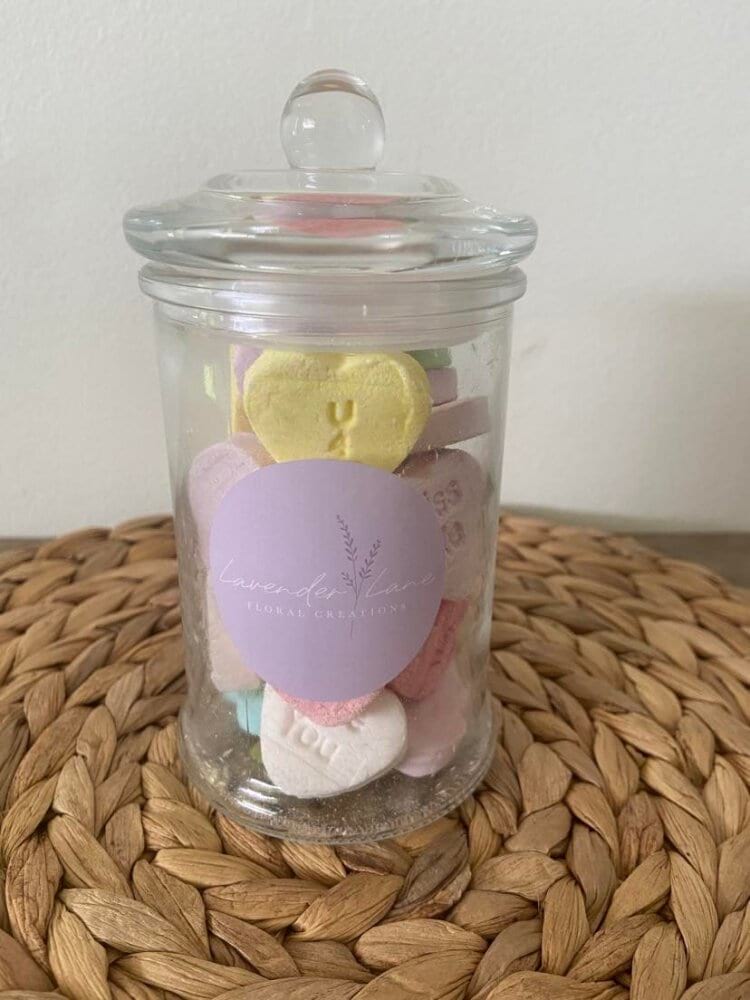 Lolly Jar - Conversation Hearts