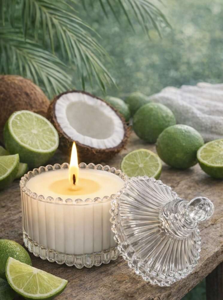 Carousel Candle Coconut Lime