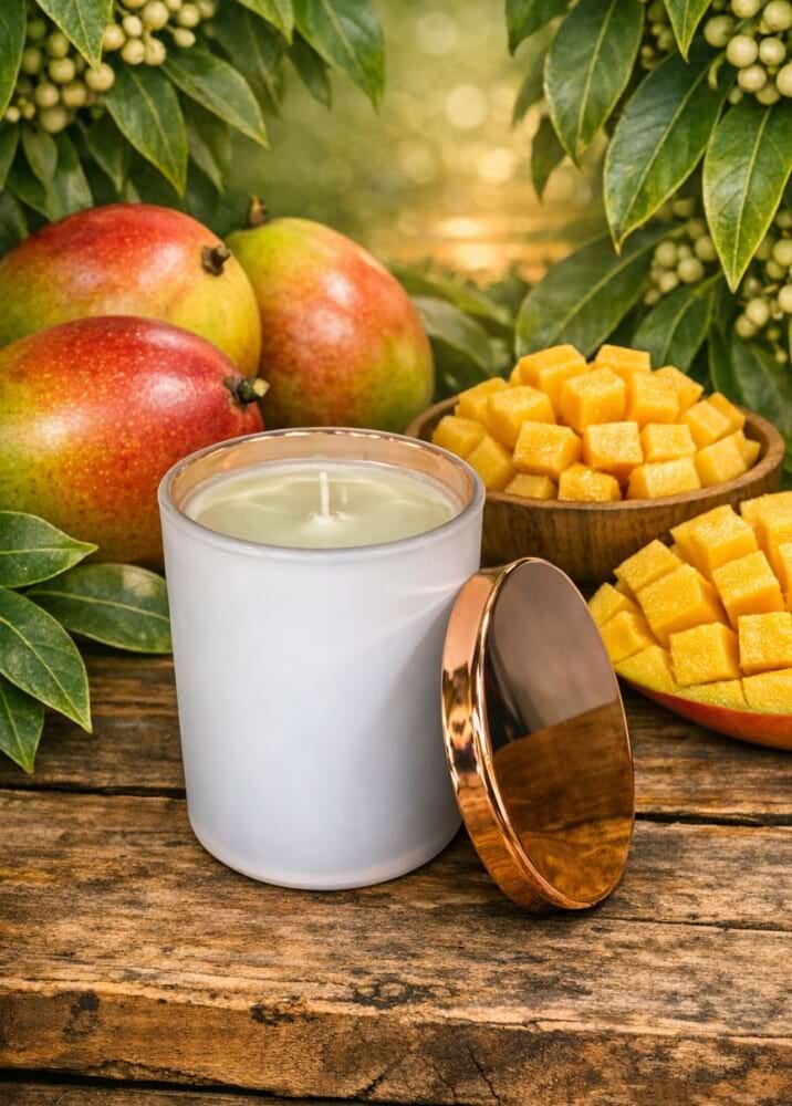 Rose Gold Candle - Mango