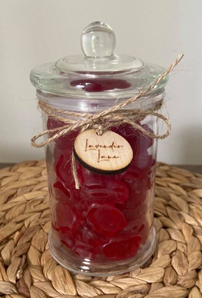 Lolly Jar - Red Frogs