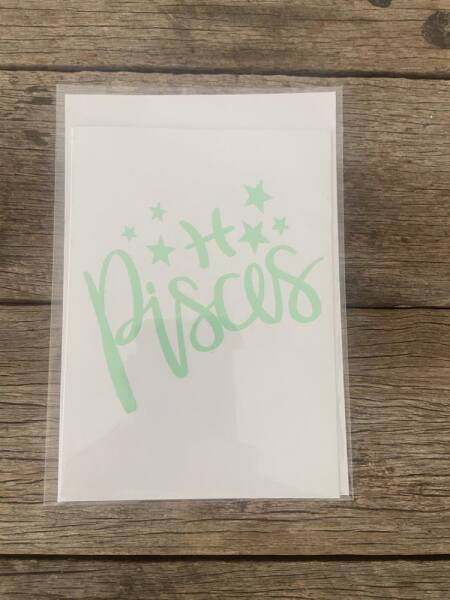 Pisces Greeting Card