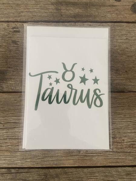 Taurus Greeting Card 