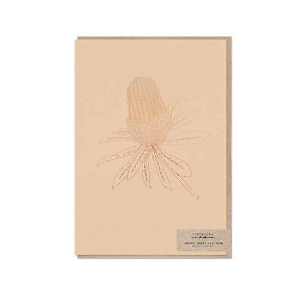 Banksia Greeting  Card